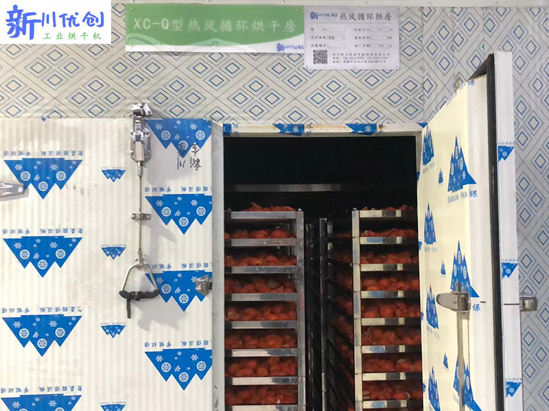 四川客戶訂購(gòu)我廠一套烘干房